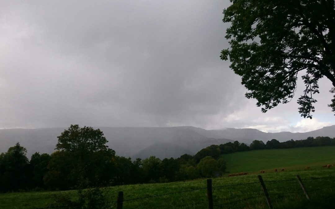 A rainy day in the Massif Central